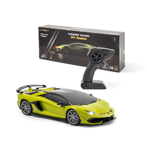 AEROQUEST 1:16 2.4GHz R/C Licensed Lamborghini Aventador SVJ Roadster (Rechargeable)