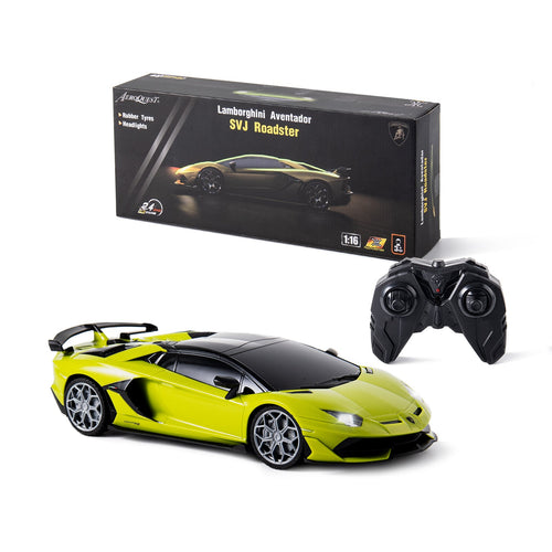 AEROQUEST 1:16 2.4GHz R/C Licensed Lamborghini Aventador SVJ Roadster